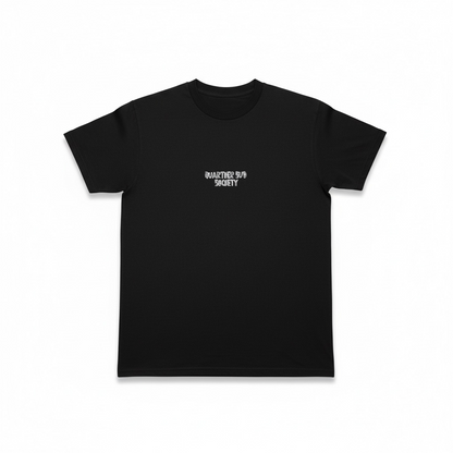 T-shirt noir bonhomme