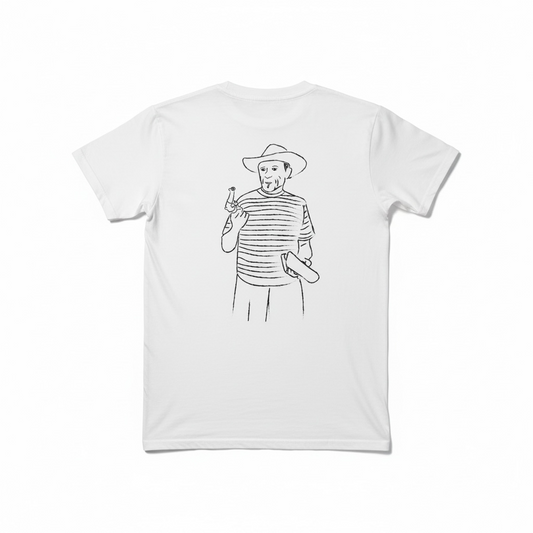 T-shirt blanc Picasso Quartier Sud