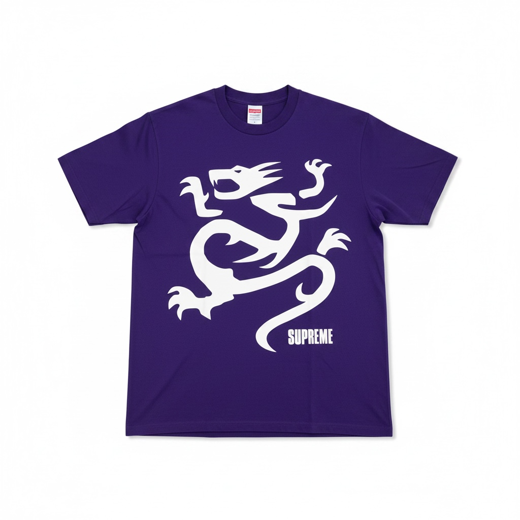 T-shirt Supreme Mobb Deep dragon violet