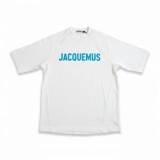 T-shirt Jacquemus Typo bleu
