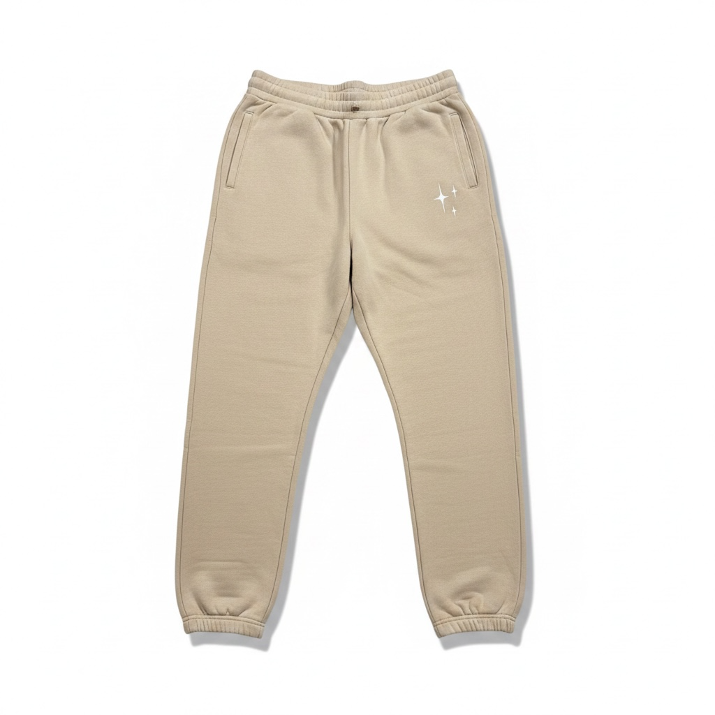 Sweatpants Rockmama beige