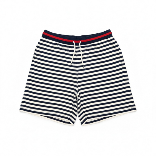 Short rayé bleu et blanc gucci