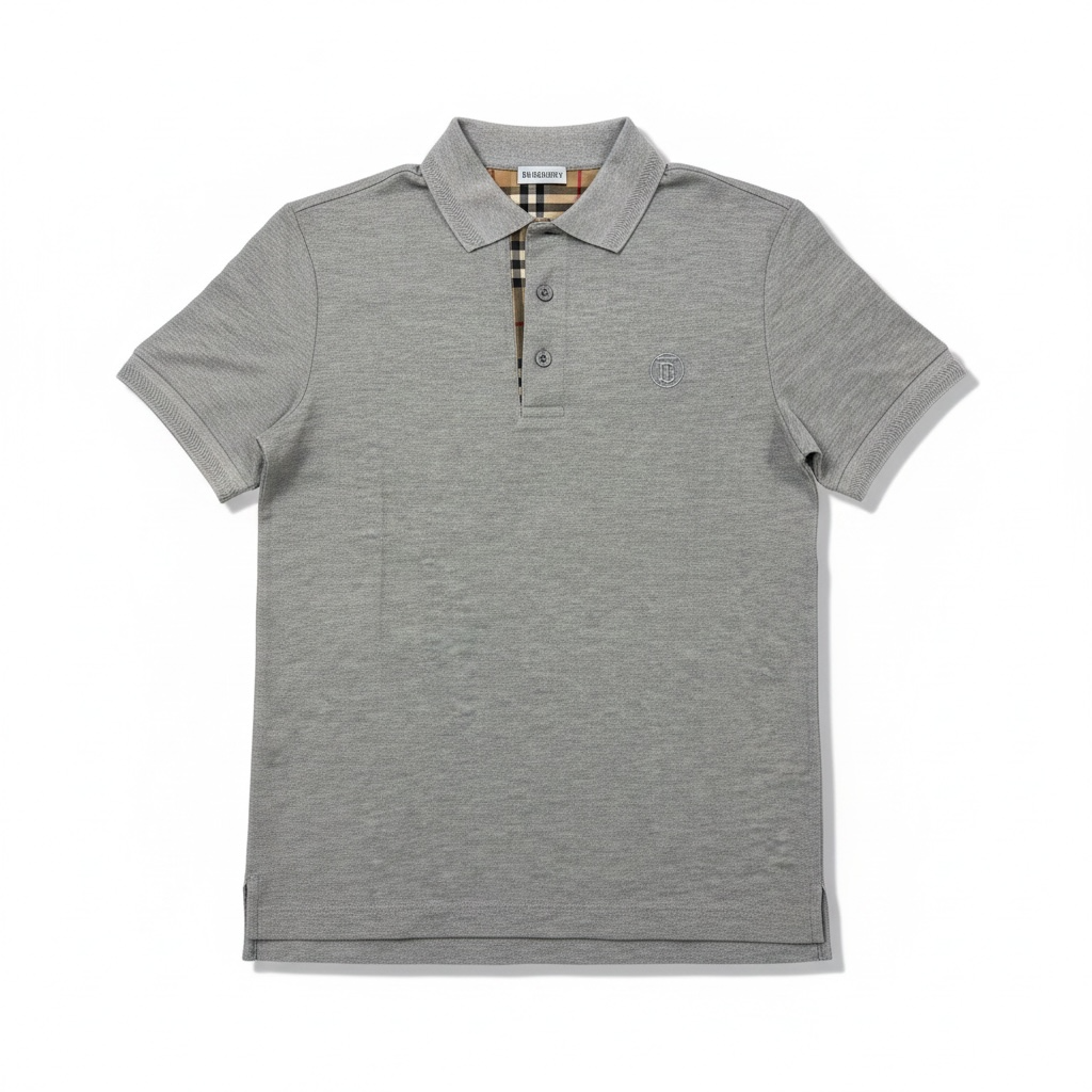 Polo gris Burberry