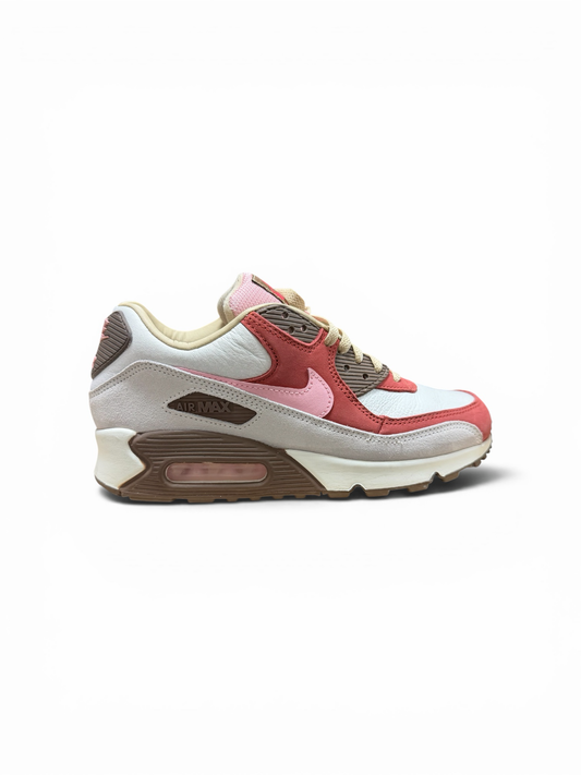 Air Max 1 rose et marron
