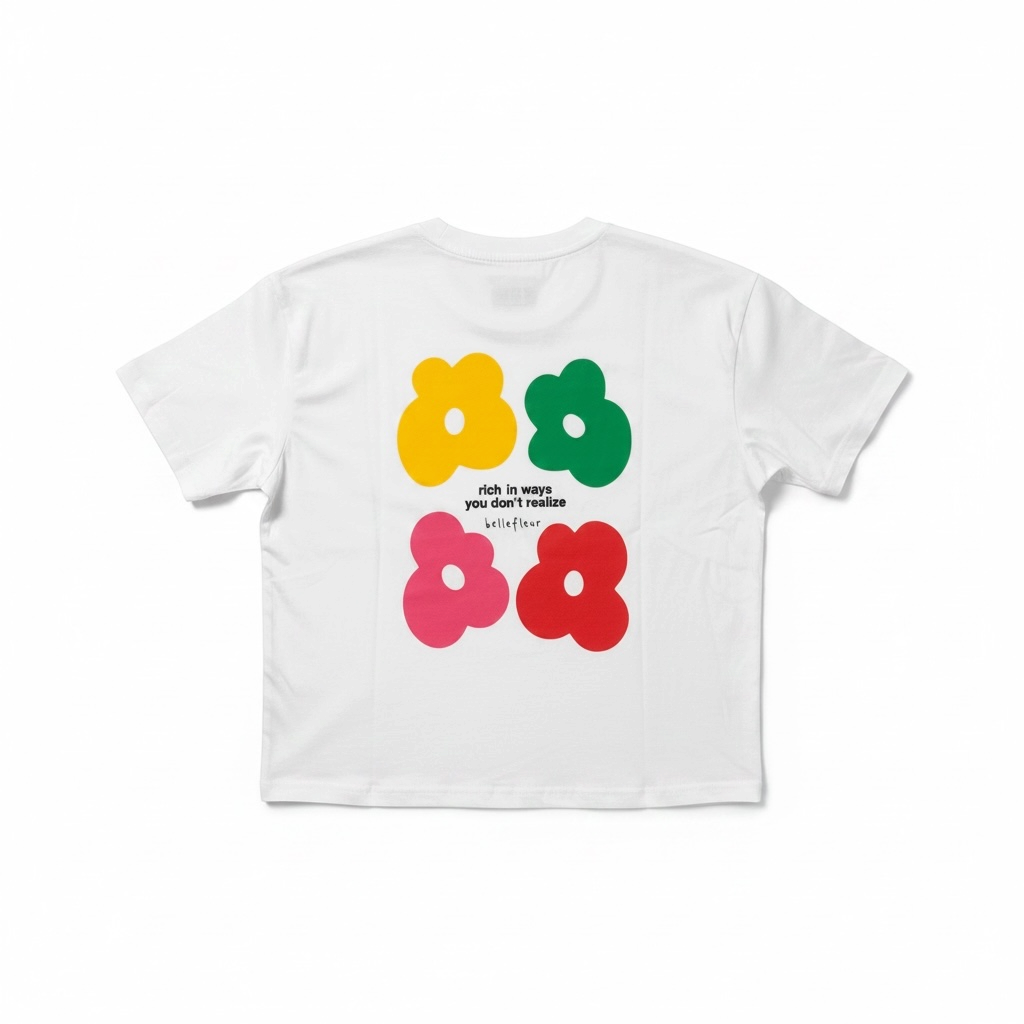 T-shirt BelleFleur Rouge
