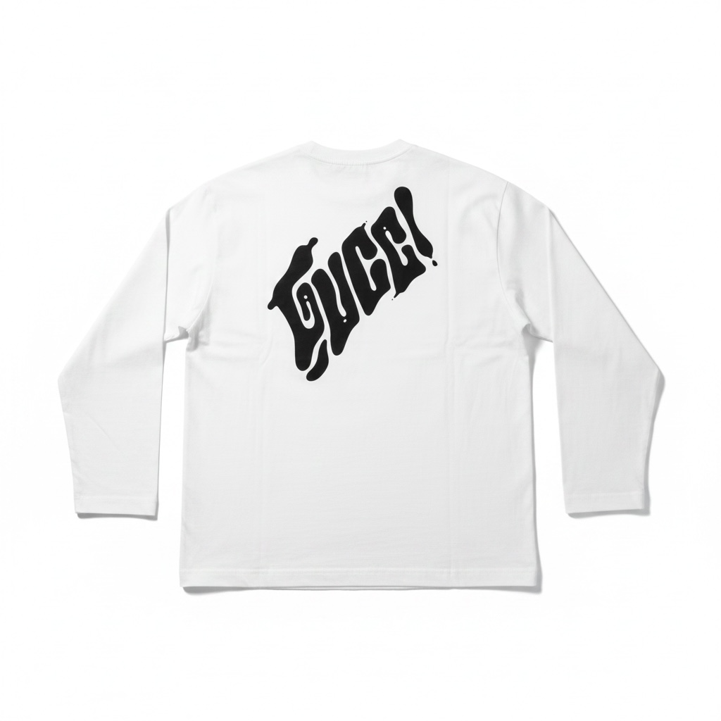 Longsleeve blanc noir Gucci