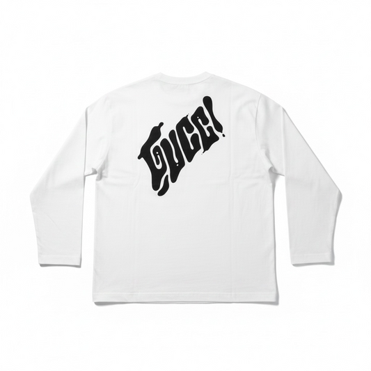 Longsleeve blanc noir Gucci