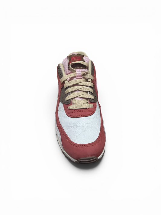 Air Max 1 rose et marron