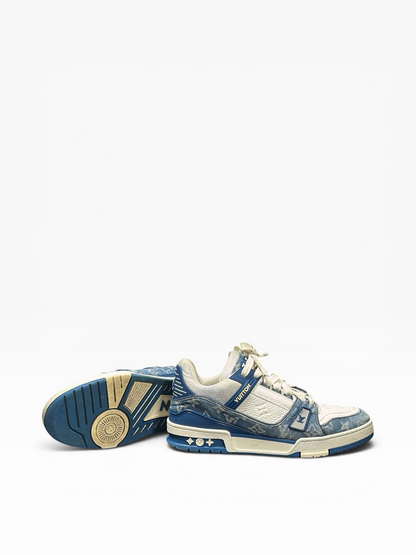 Louis Vuitton Trainer bleu jean