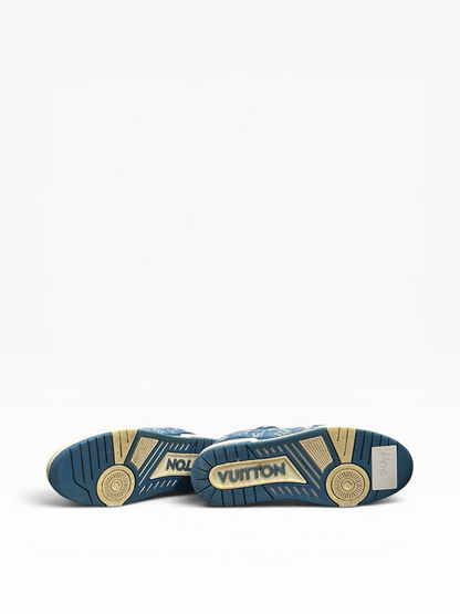 Louis Vuitton Trainer bleu jean