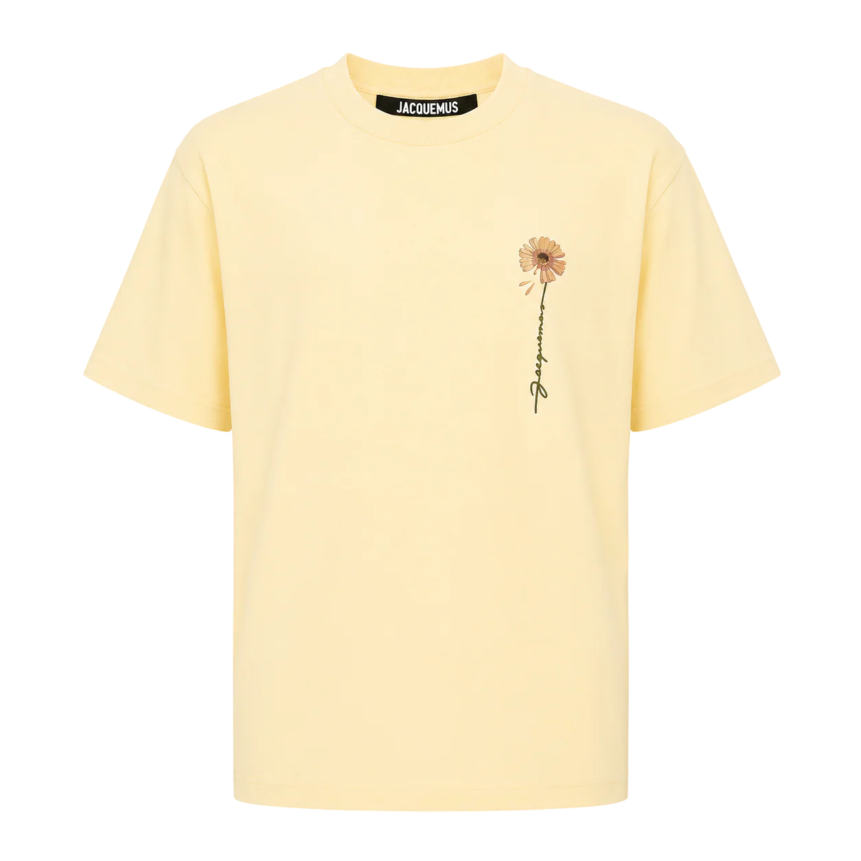 Le t-shirt Fleur Jacquemus Yellow