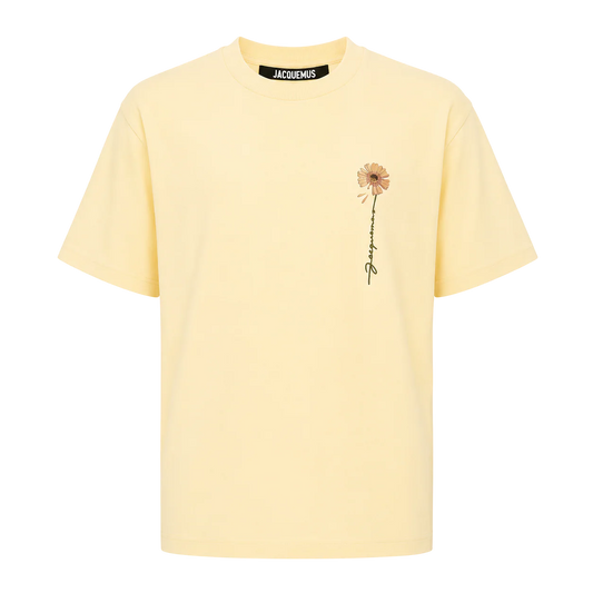 Le t-shirt Fleur Jacquemus Yellow