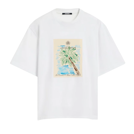 LE T-SHIRT MARINO BLANC JACQUEMUS