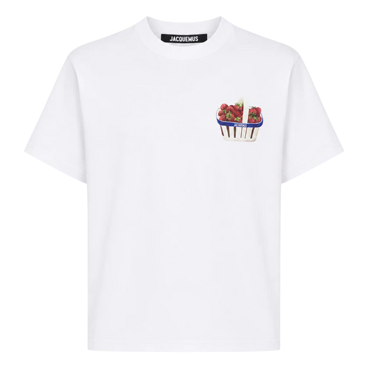 Le t-shirt Fraises Jacquemus White