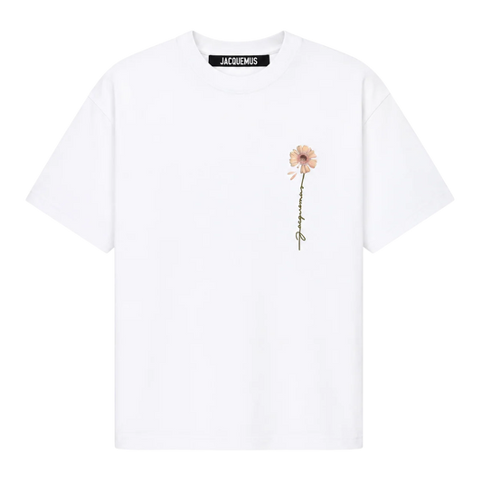 Le t-shirt Fleur Jacquemus White